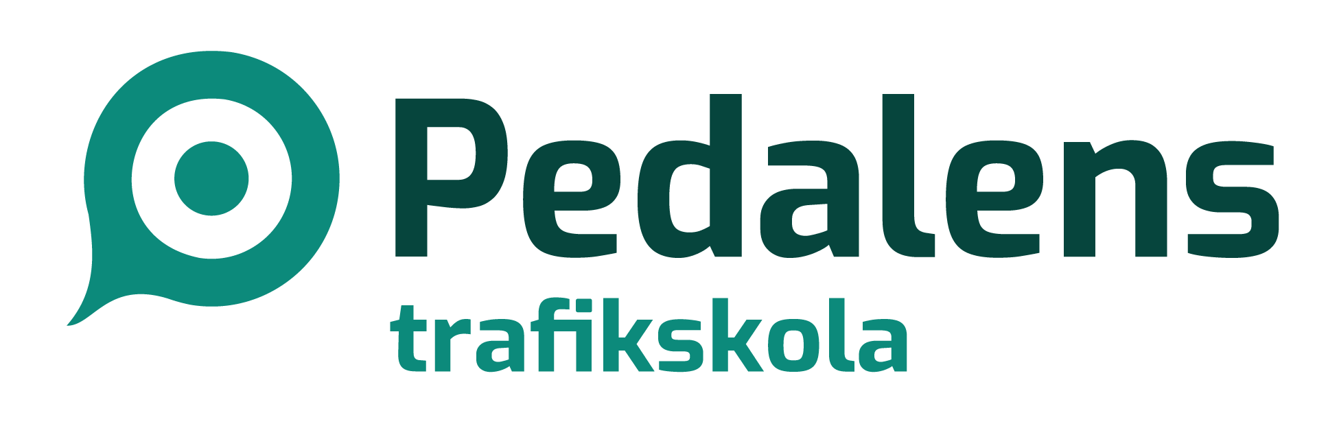 Pedalens trafikskola Logotyp utkast